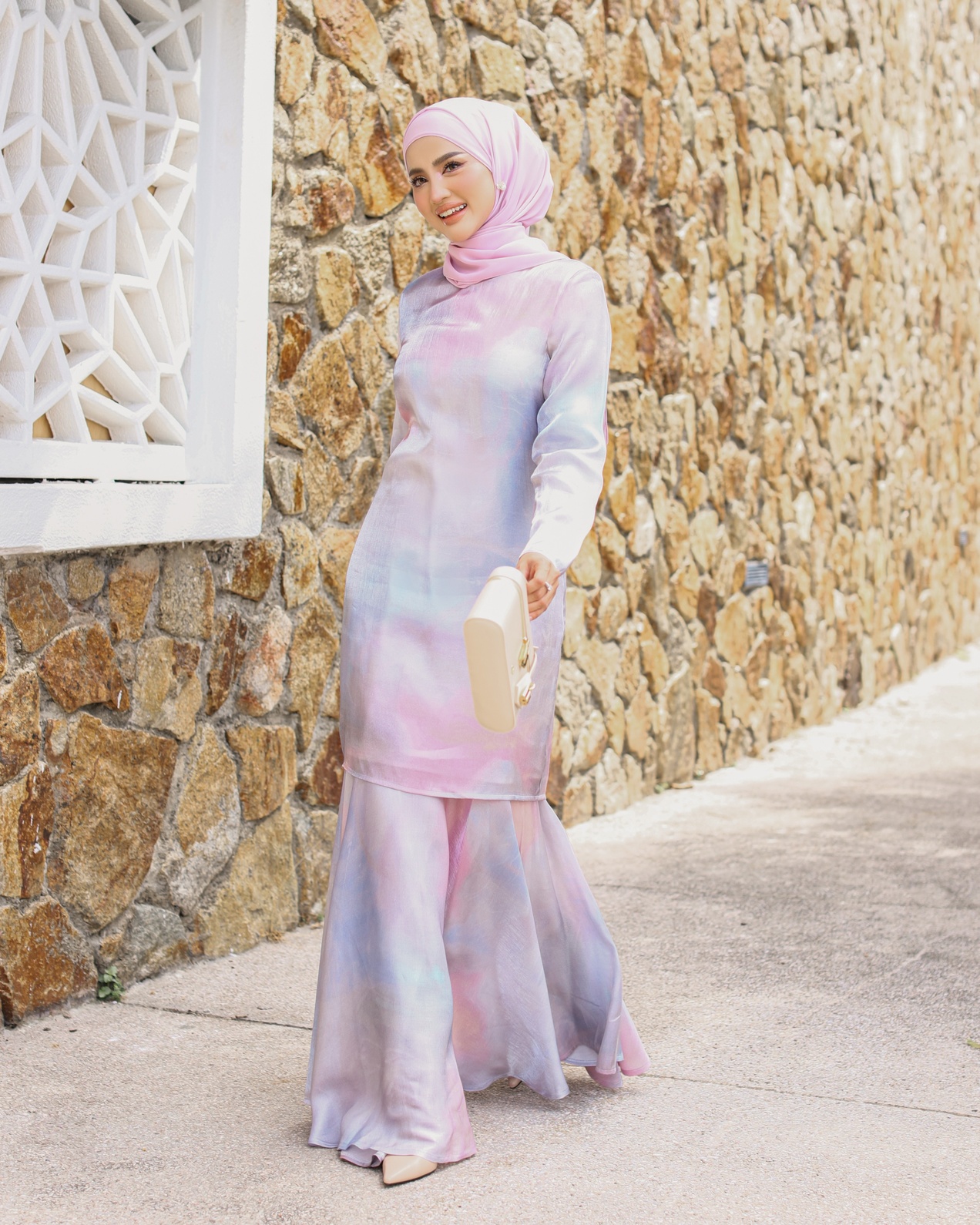 IVY KURUNG - DUSTY BLUE